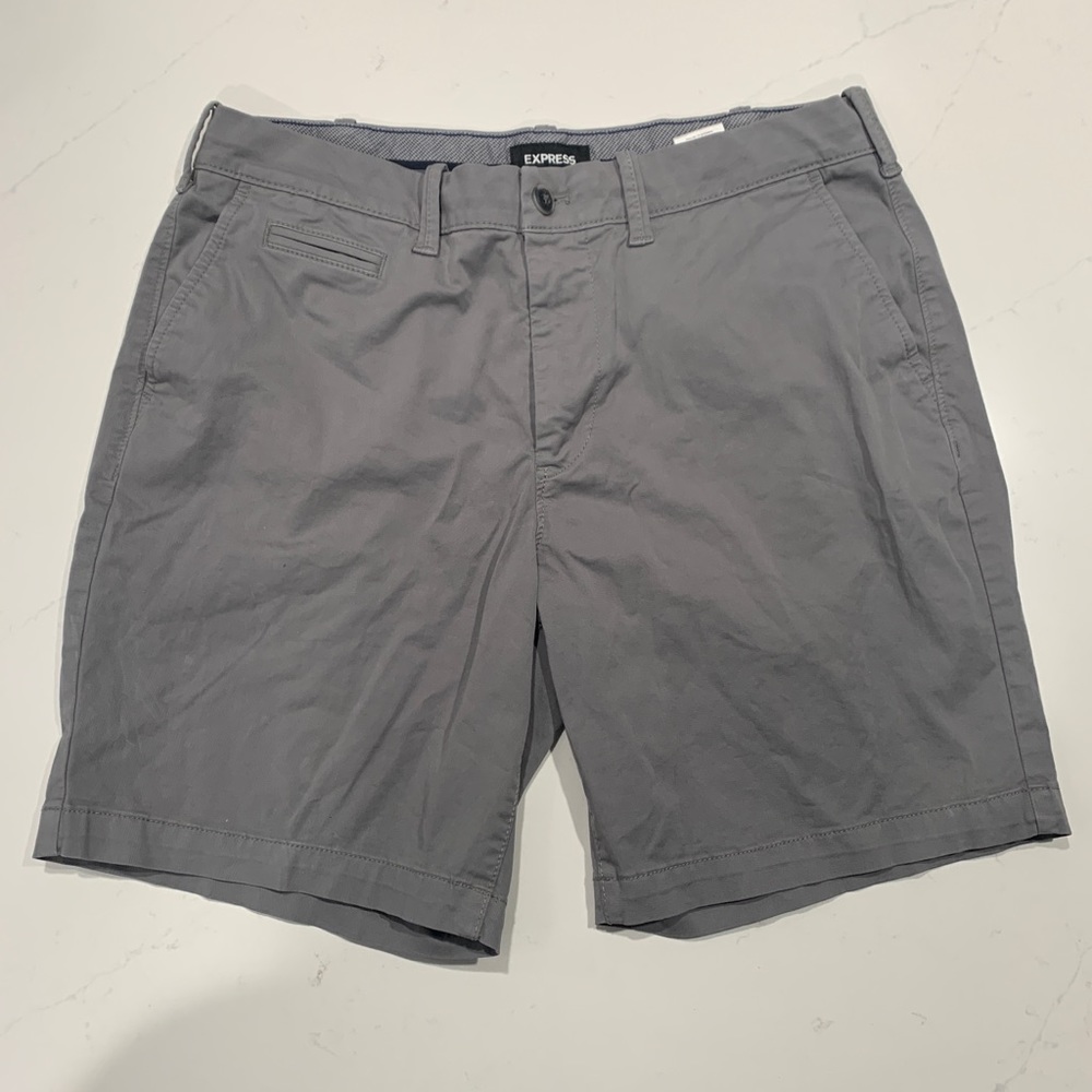 Grey Express Shorts